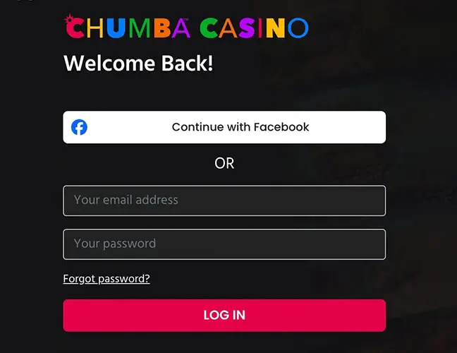 Chumba Casino Login